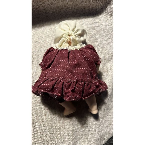 UFDC Convention Souvenir Doll 1987 MARY Porcelain Cloth Body LINDA STEELE - Picture 4 of 8